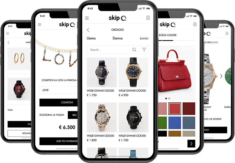SkipQ Workbook application